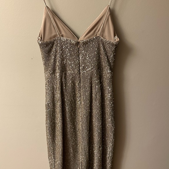 Vince Camuto Gold sequins dress size 2 - Picture 4 of 7